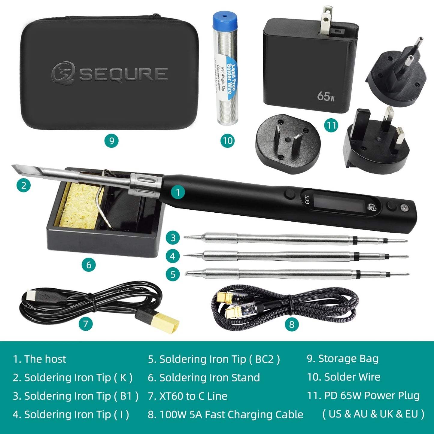 SEQURE S99 Soldering Iron Repair Tool Welding Pen