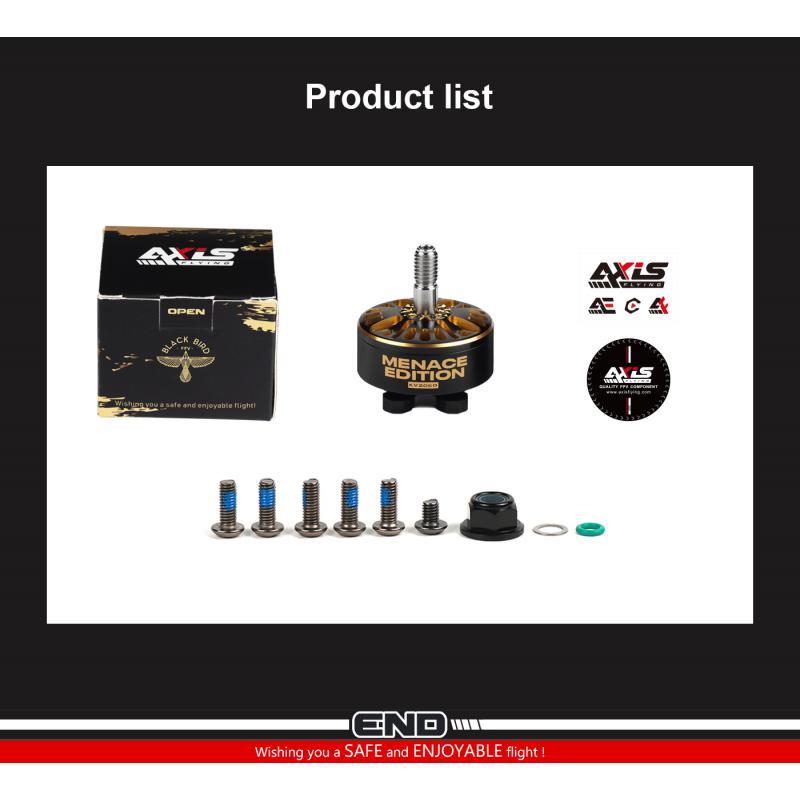 Axisflying BlackBird V4 2307 CO-brand Brushless Motor