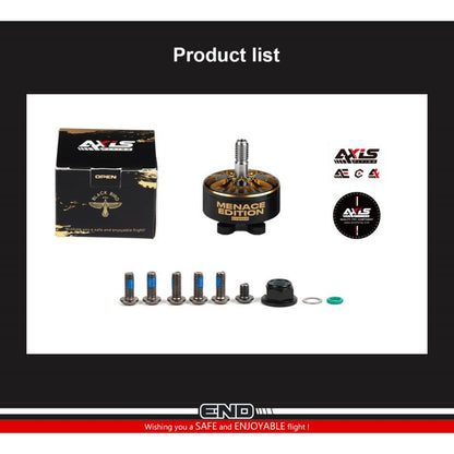 Axisflying BlackBird V4 2307 CO-brand Brushless Motor