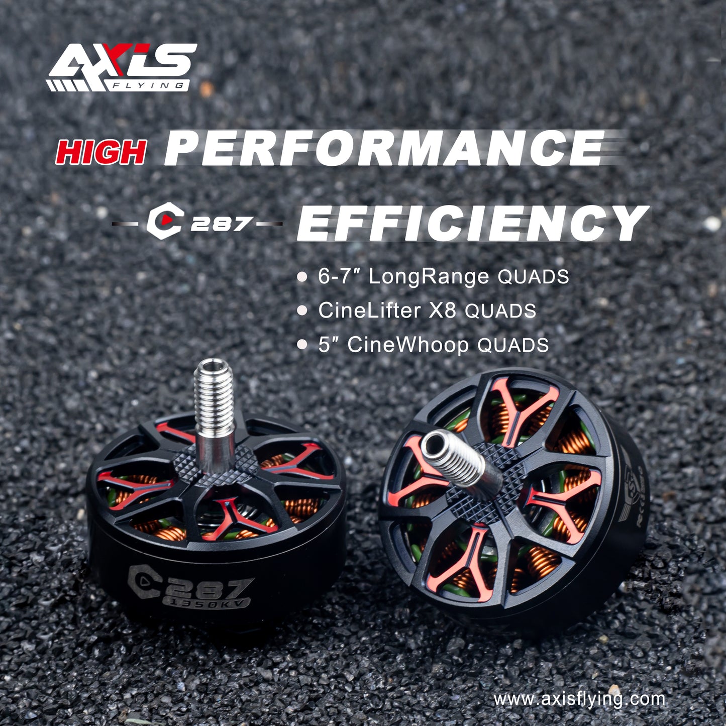 Axisflying C287 2807 Brushless Motor