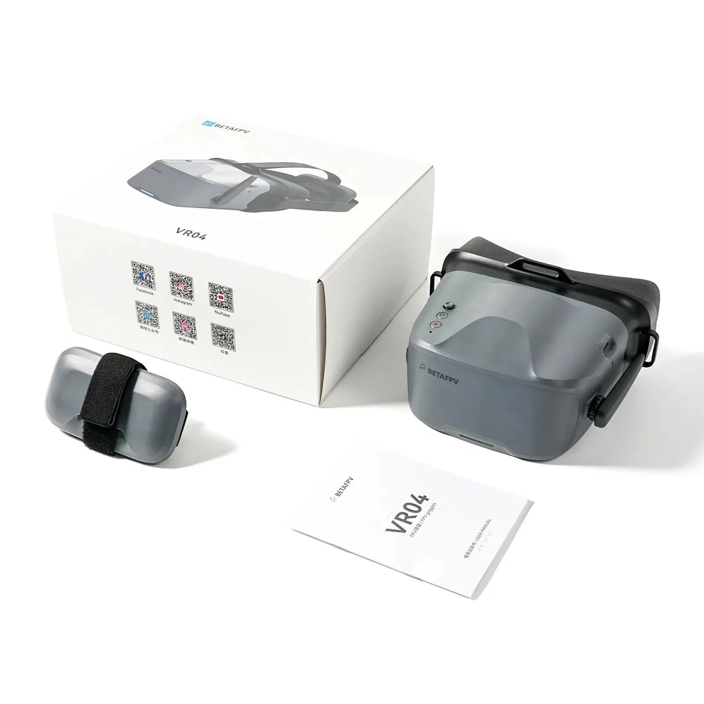 BETAFPV VR04 Analog FPV Goggles New Version - 4.3 Inch 800*480 Resolution