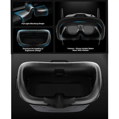 BETAFPV VR04 Analog FPV Goggles New Version - 4.3 Inch 800*480 Resolution