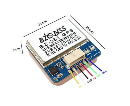 BZGNSS BZ121 BZ181 BZ251 Dual Protocol GPS Positioning Module Suitable FPV Out