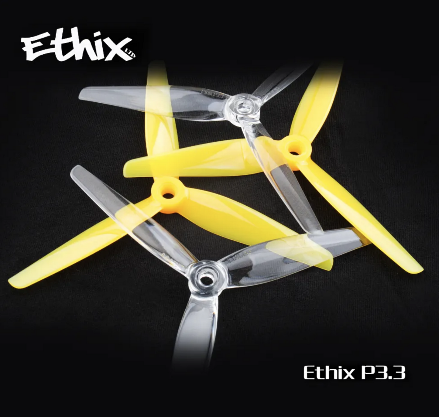 HQProp Ethix P3.3 Mango Lassi  (2CW+2CCW)-Poly Carbonate
