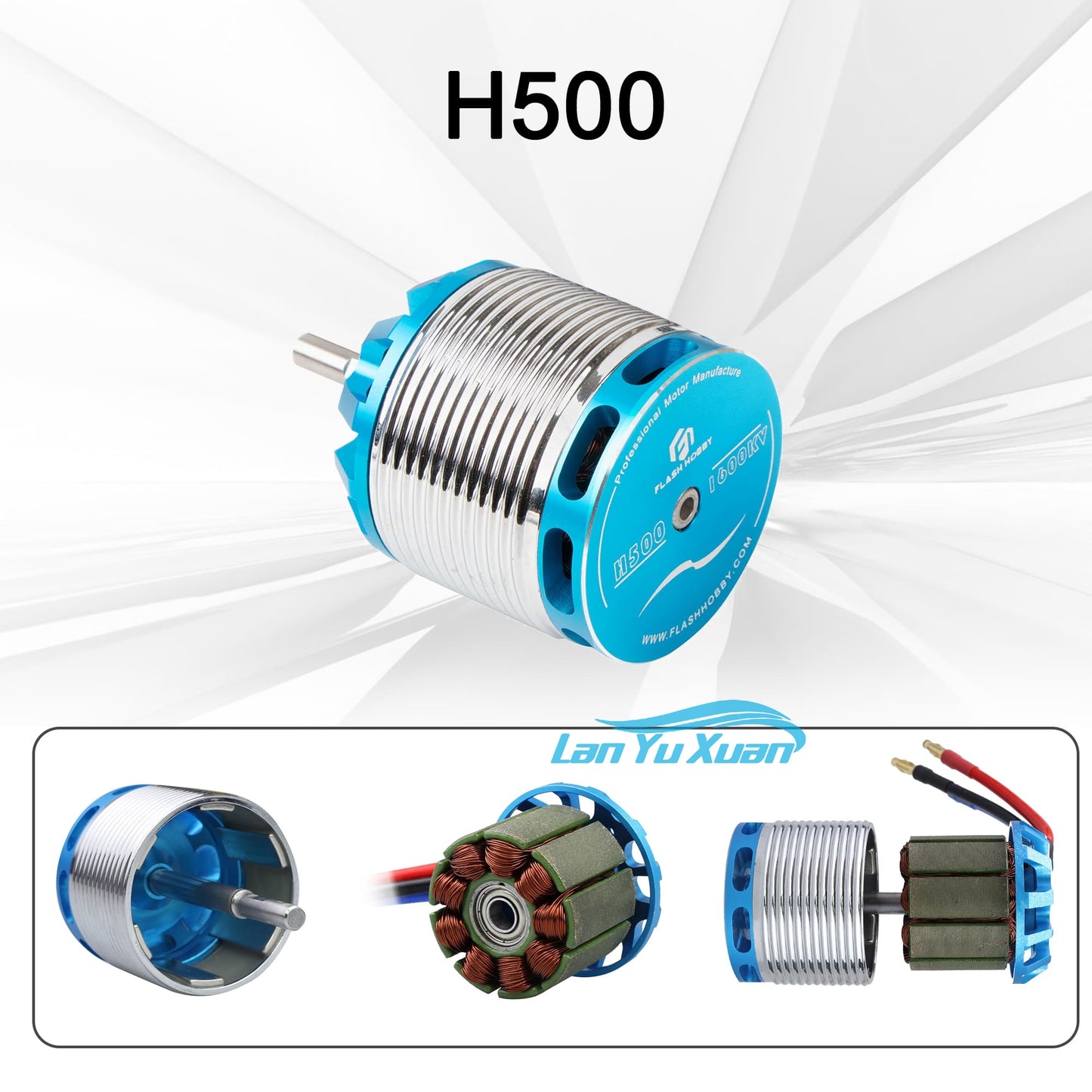 FLASH HOBBY H500 3524 1600KV Helicopter DC Motor