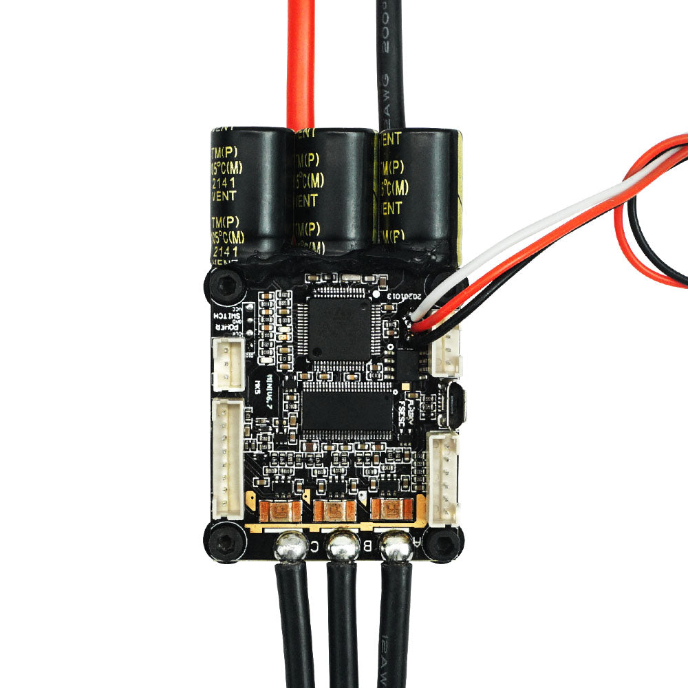 FLIPSKY Mini V6 MK5 With Power Button base on VESC_6_MK5 With Aluminum Anodized Heat Sink