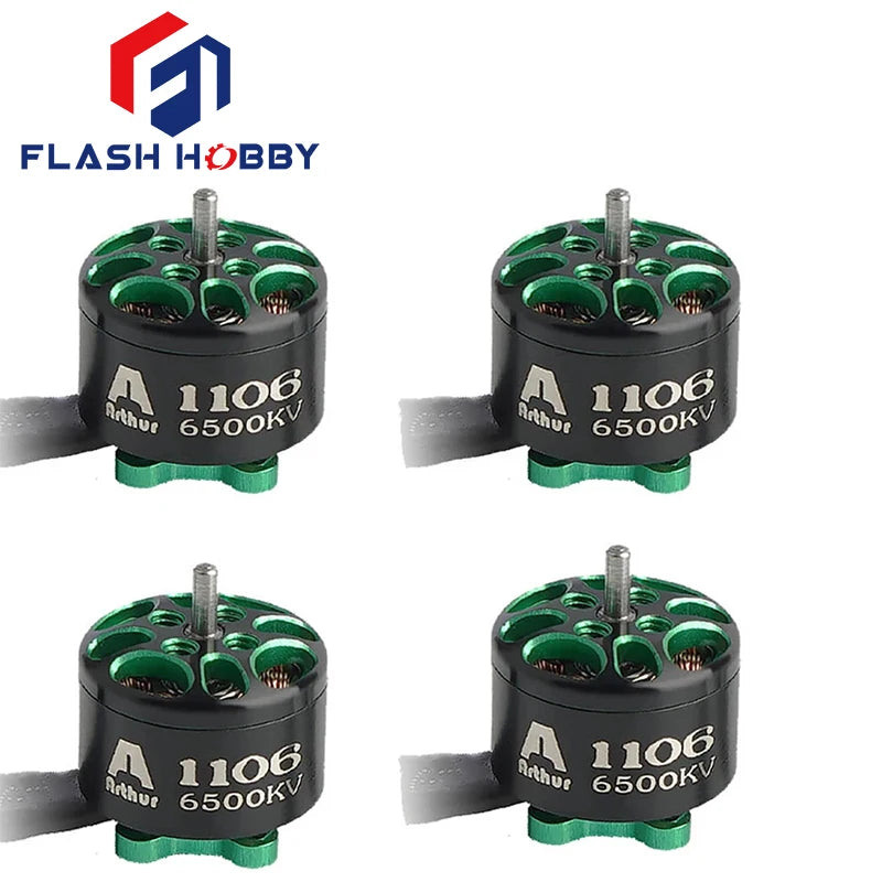 Flash Hobby Arthur A1106 1106 6500KV Brushless Motor