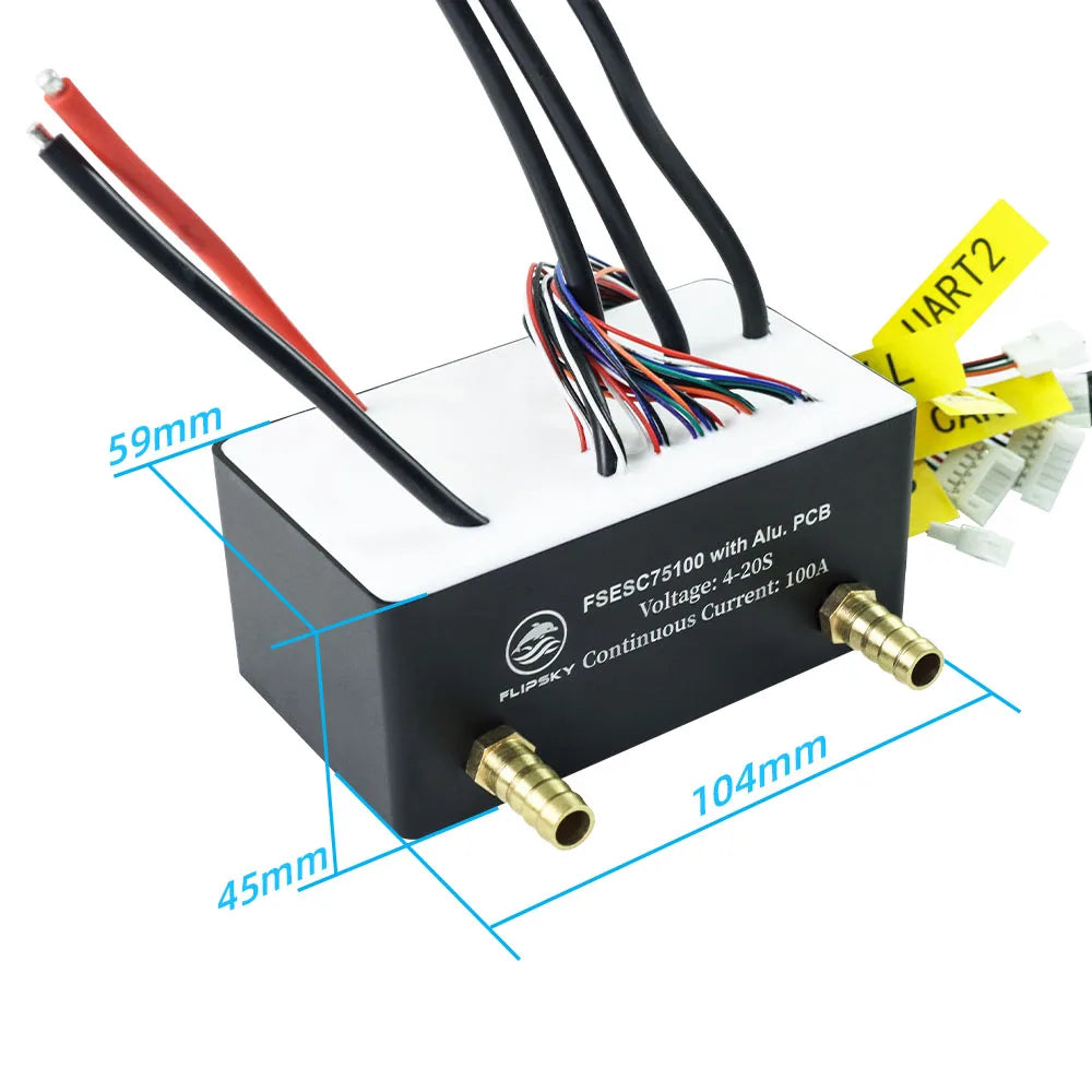Flipsky 75100 with Water Cooling Brushless ESC