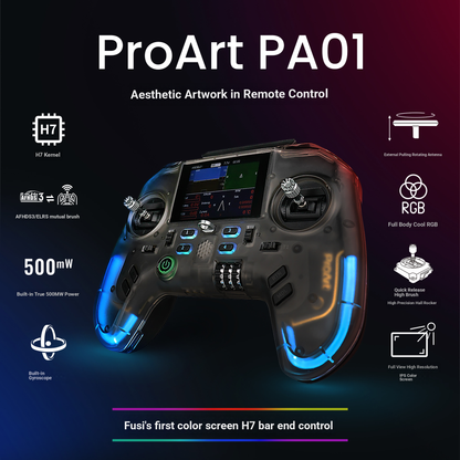 Flysky ProArt PA01 Double loop Colorful H7 controller remote control