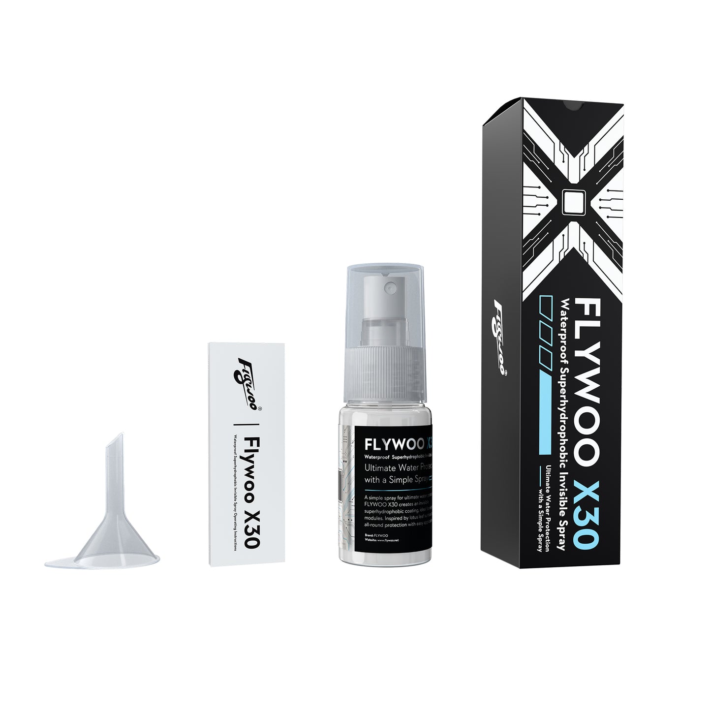 Flywoo X30 PCBA Wasserdichtes, superhydrophobes, unsichtbares Spray