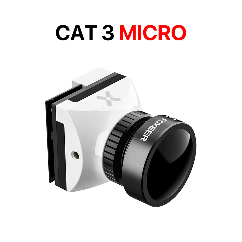 Foxeer Cat 3 Mini 22mm/Micro 19mm  0.00001Lux StarLight FPVCamera