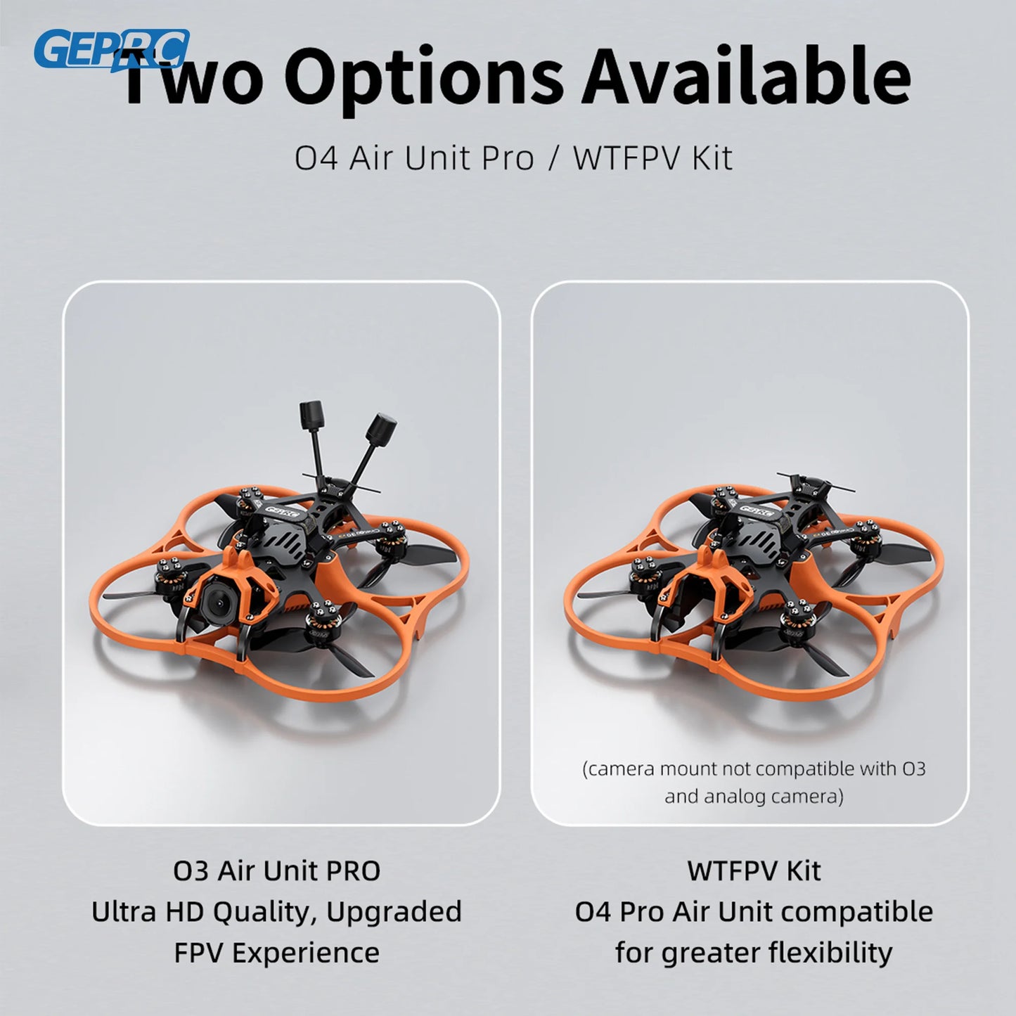 GEPRC Cinelog30 V3 FPV Quadcopter O4 Air Unit PRO