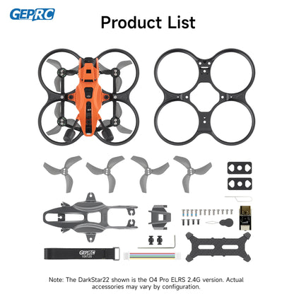 GEPRC DarkStar22 FPV Quadcopter O4 Air Unit PRO