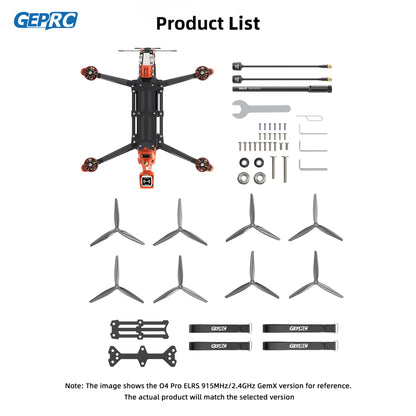GEPRC MOZ7 V2 O4 Pro Long Range Quadcopter FPV Drone
