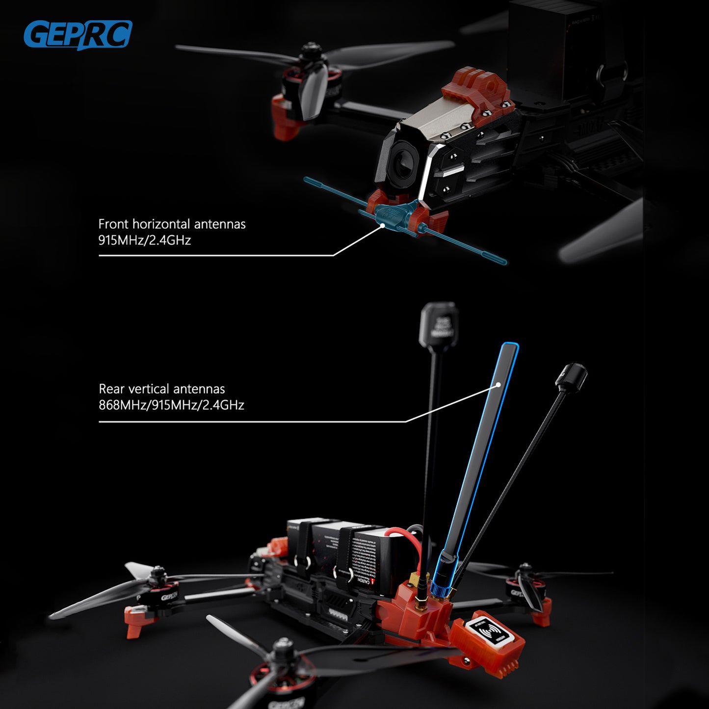 GEPRC MOZ7 V2 O4 Pro Long Range Quadcopter FPV Drone