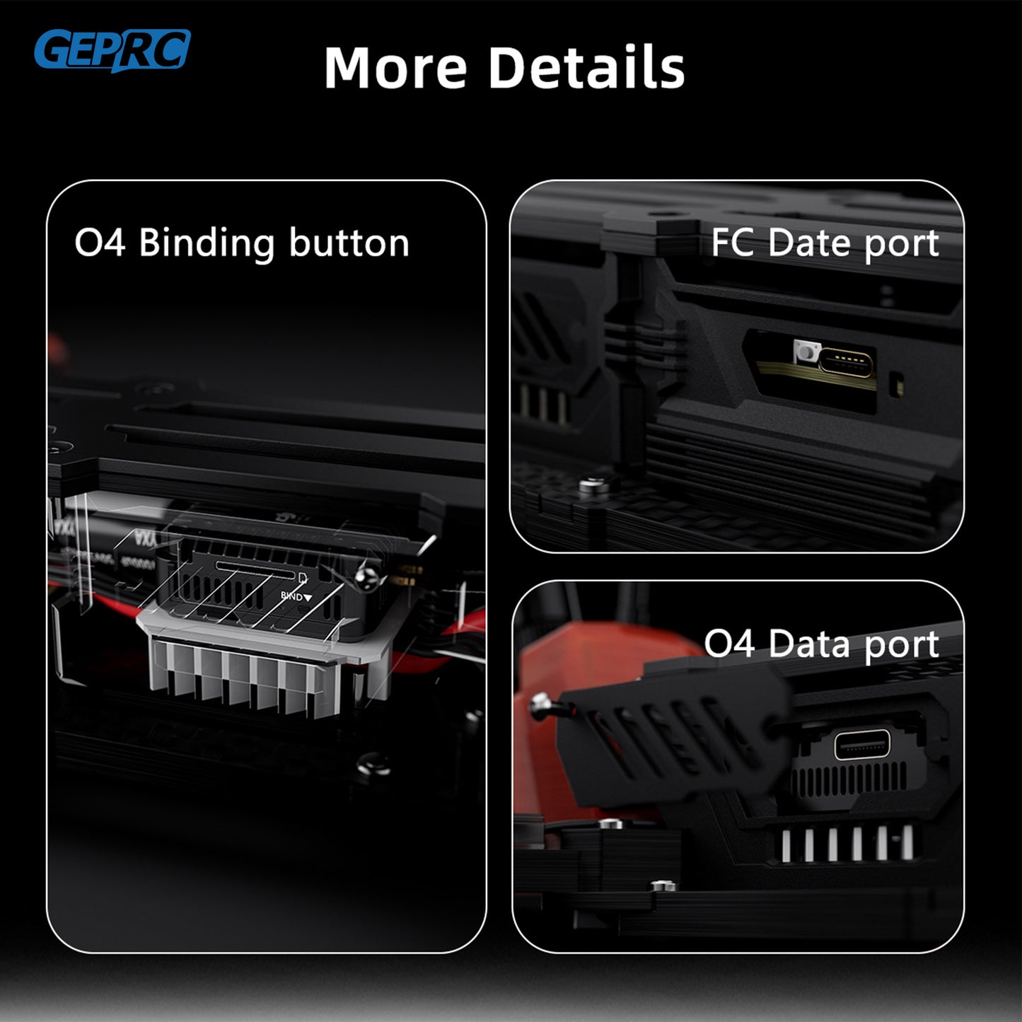 GEPRC MOZ7 V2 O4 Pro Long Range Quadcopter FPV Drone