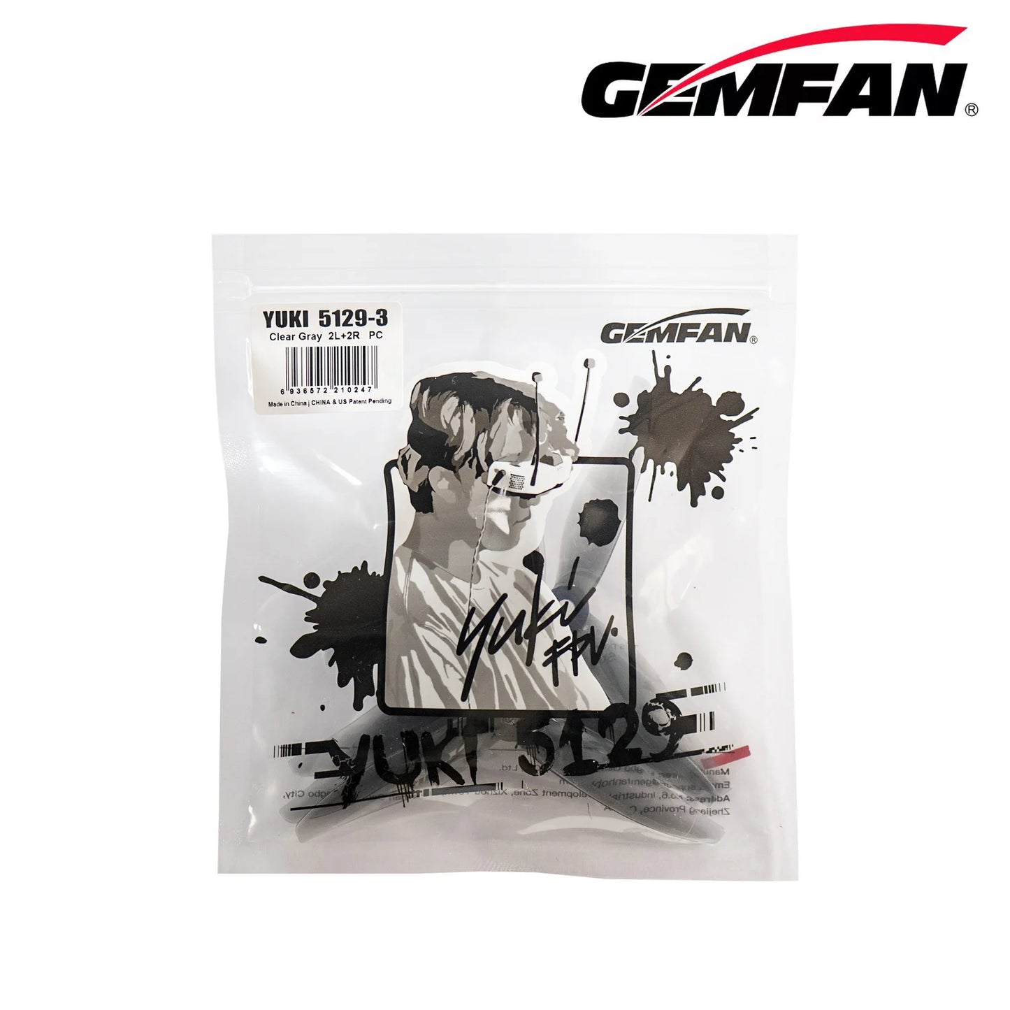 Gemfan 5129 YUKI 3-Blade Propeller