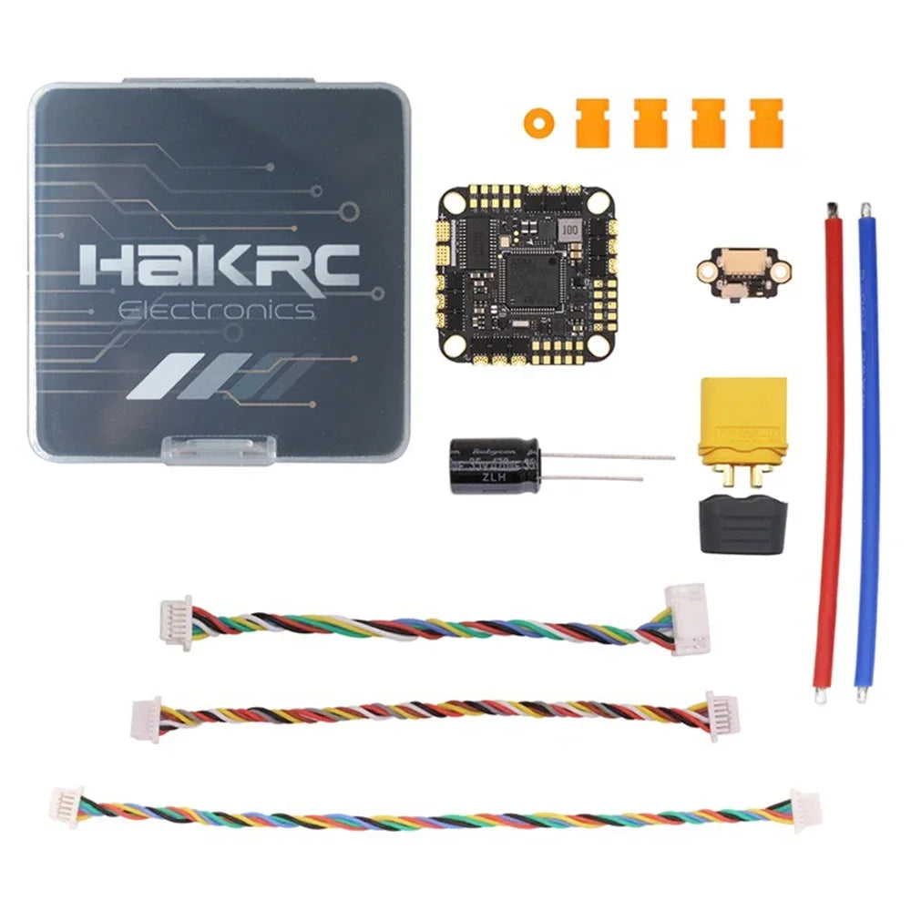 HAKRC F722 45A AIO Flight Controller ICM-42688P BLHeli_32 128K ESC