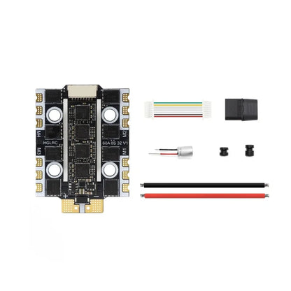 HGLRC 60A 4IN1 MINI ESC 3-8S 32-bit