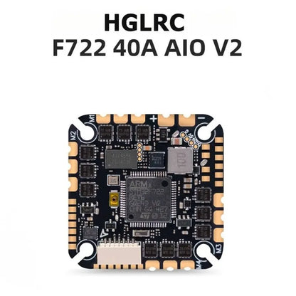 HGLRC F722 40A V2 AIO 2-6S flight controller