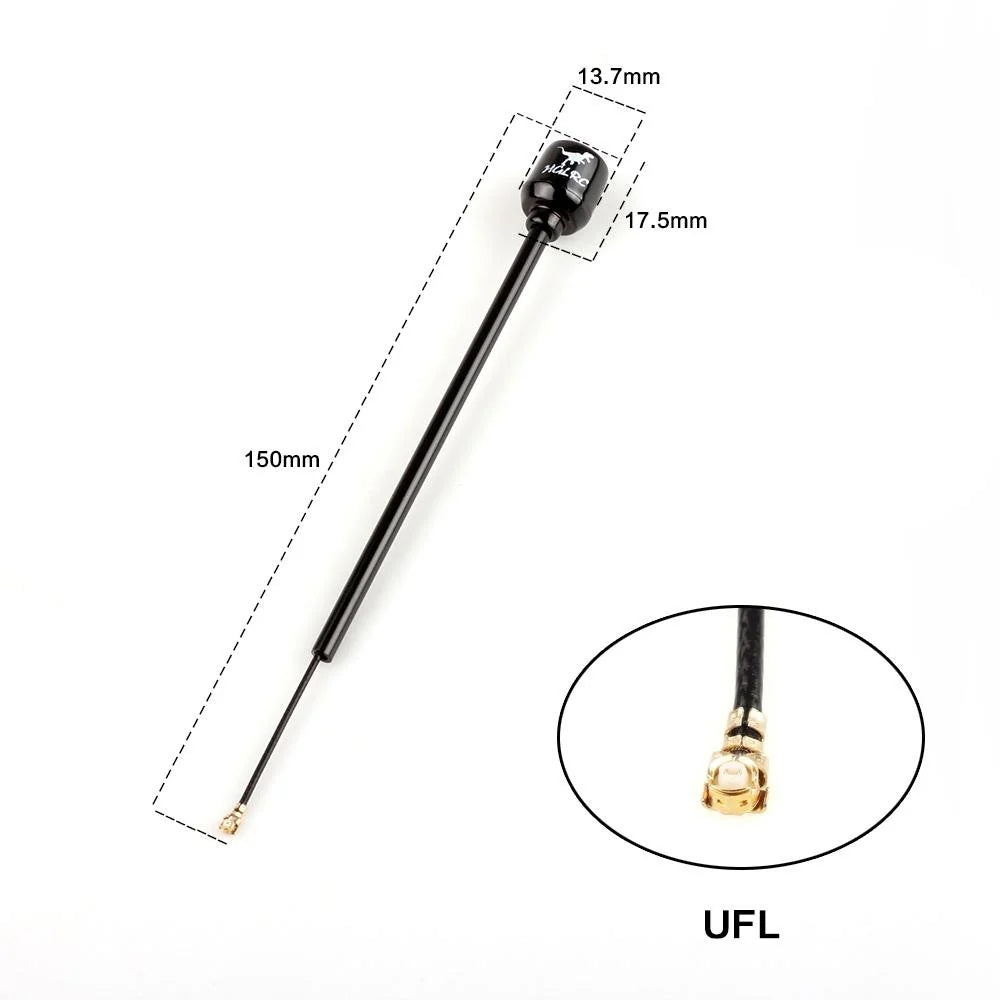 HGLRC Long Range Hammer Mini RHCP/LHCP 2.5dBi Super Mini 5.8G Antenna For RC Drone