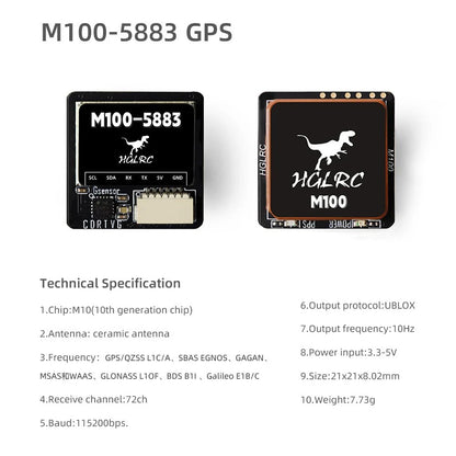 HGLRC M100-5883 GPS