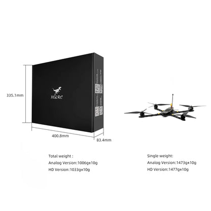 HGLRC MY10 3215 900KV Motor 2.5W VTX FPV Drone