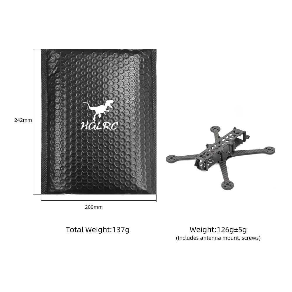 HGLRC MY5 5-inch Freestyle /Training Frame