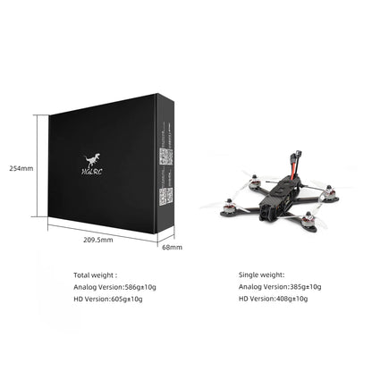 HGLRC MY5 freestyle 2306.5 motor 1.6w VTX FPV Drone