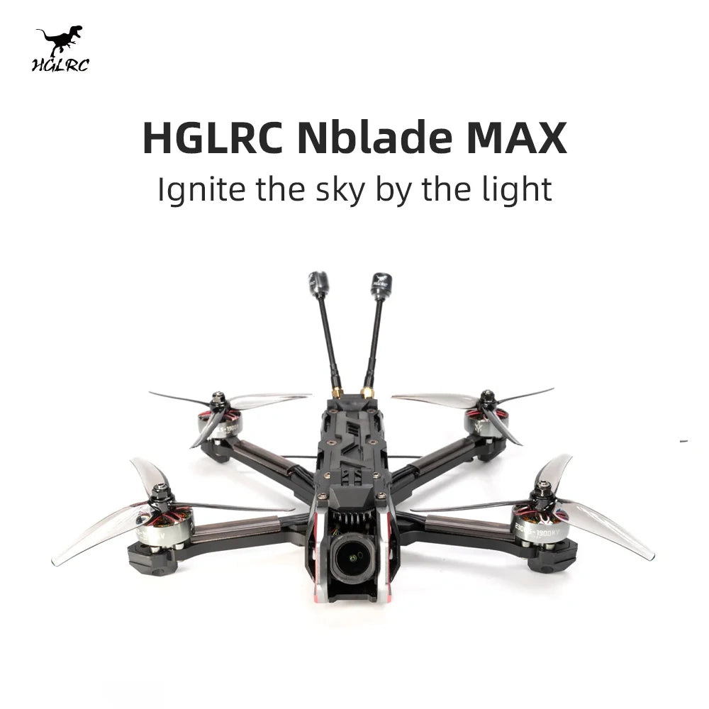 HGLRC Nblade MAX 5-inch drone For Freestyle cinematic FPV Drone