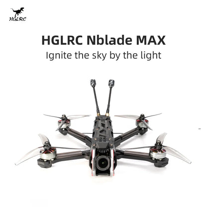 HGLRC Nblade MAX 5-inch drone For Freestyle cinematic FPV Drone