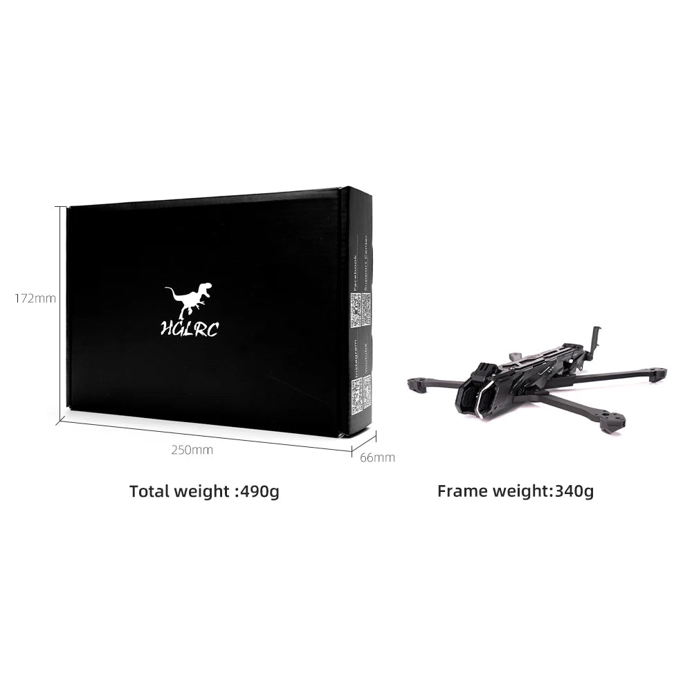 HGLRC Nblade Pro 7-inch FPV Frame