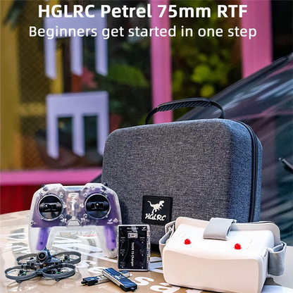 HGLRC Petrel 75Whoop FPV Whoop Drone Quadcopter Entry-level RTF Set