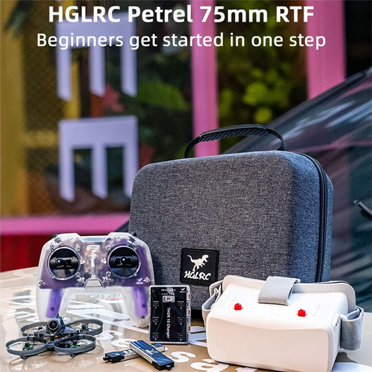 HGLRC Petrel 75Whoop FPV Whoop Drone Quadcopter Entry-level RTF Set