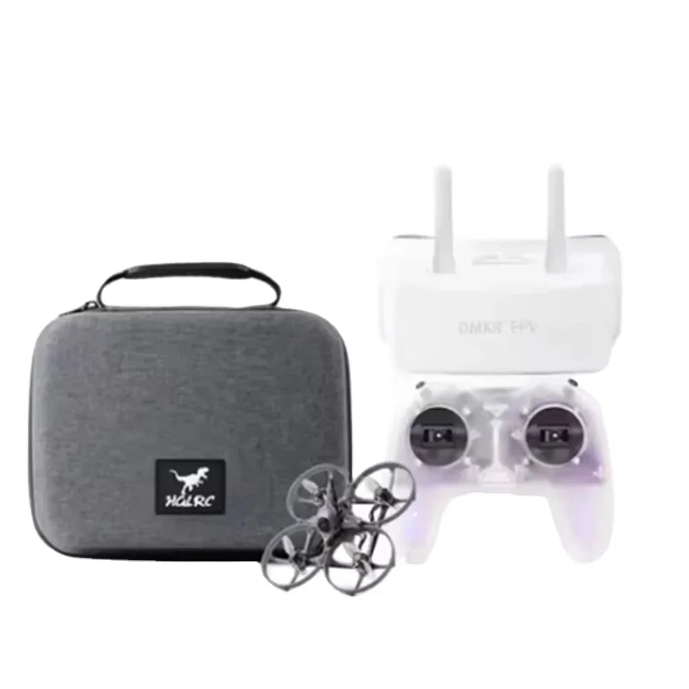 HGLRC Petrel 85mm 2inch RTF Set Petrel 85Whoop Drone with C1 Remote Controller 5.8G FPV Goggles