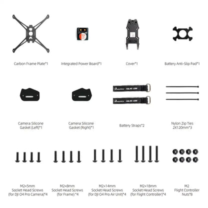 HGLRC Rekon5 Lite 5 Inch Frame Kit