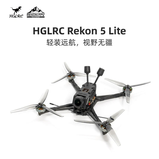 HGLRC Rekon 5 Lite 5 inch DJI O4 AIR Unti Pro 4-6S FPV Long Range Drone
