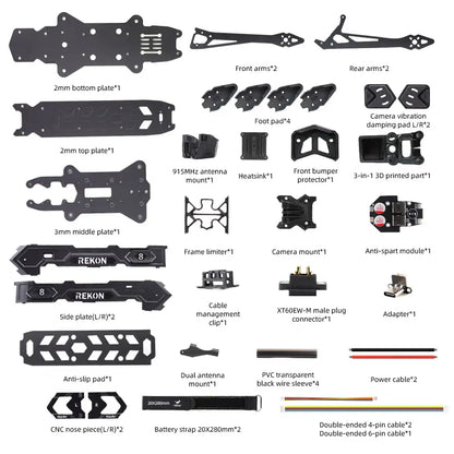 HGLRC Rekon8 PRO 8-inch Long-range Frame