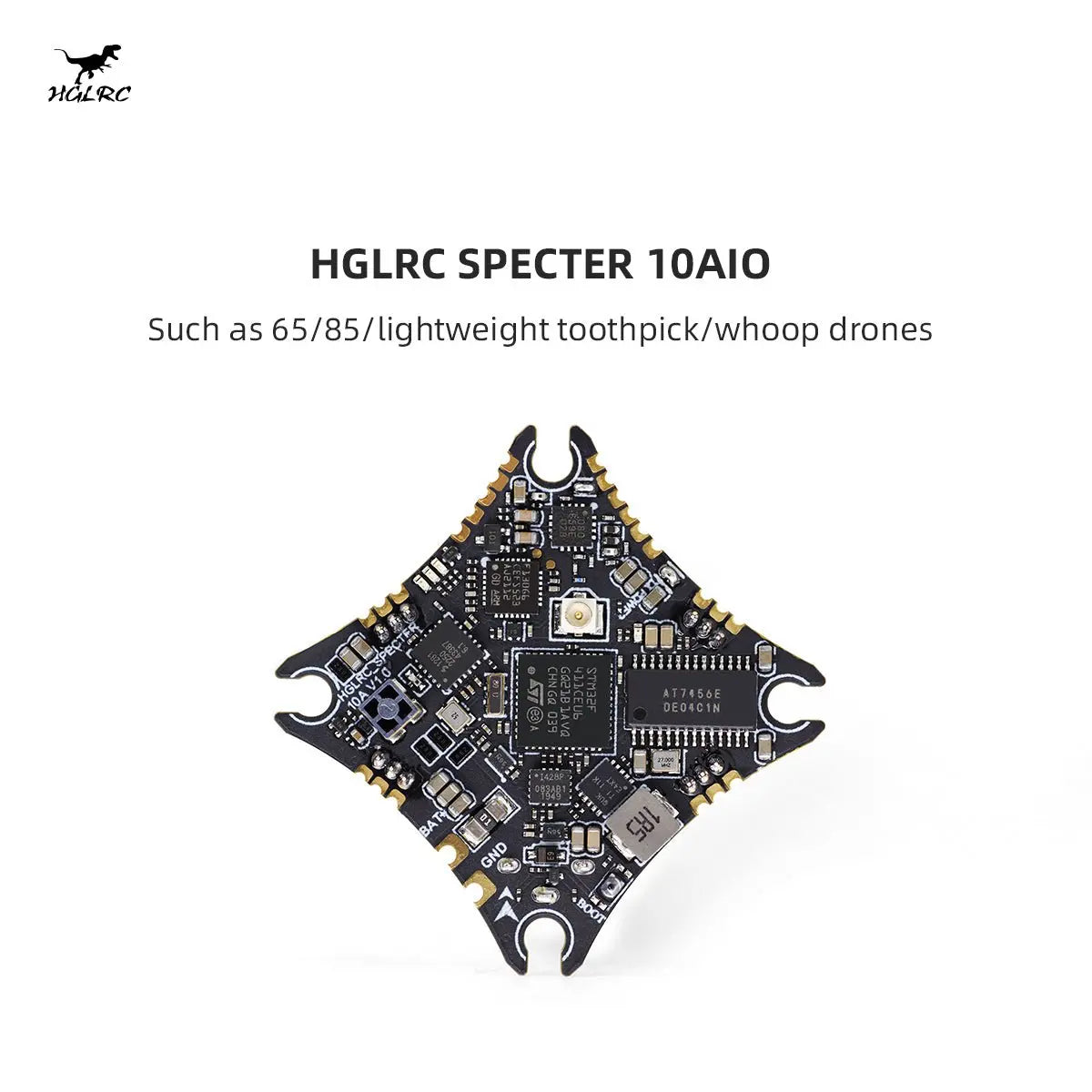 HGLRC SPECTER 10A 1-2S AIO F411 Flight Controller