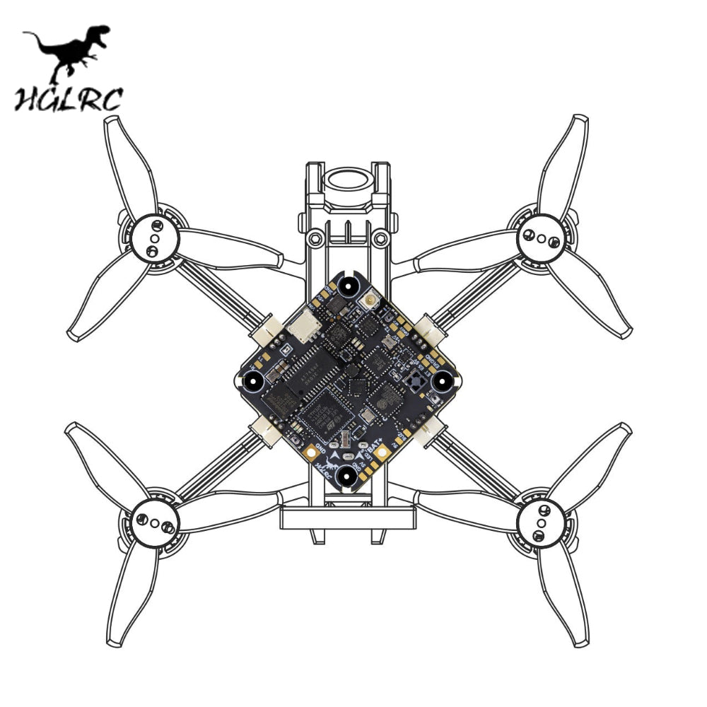 HGLRC SPECTER F411 12A AIO 2-4S Flight Controller