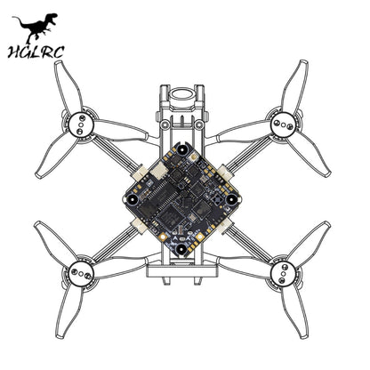 HGLRC SPECTER F411 12A AIO 2-4S Flight Controller