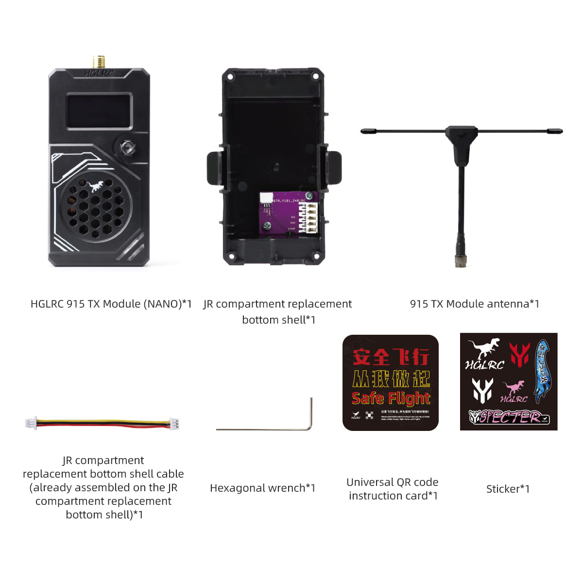 HGLRC T ONE TX MODULE ELRS 868 915Mhz