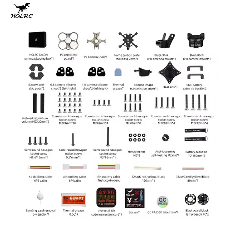 HGLRC Talon 2inch FPV 106mm Frame Kits