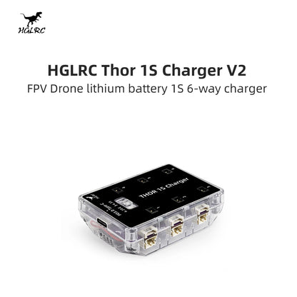 HGLRC Thor 1S Charger V2 6-Wege-Parallel-Ladeplatine