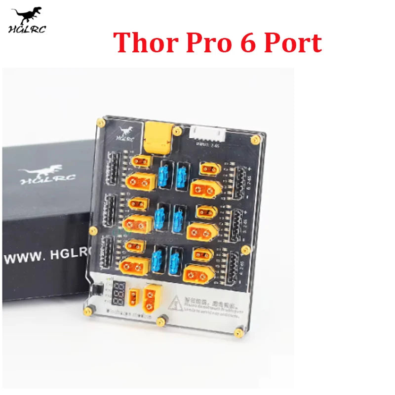 HGLRC Thor Pro 6 Ports Battery Charger Board