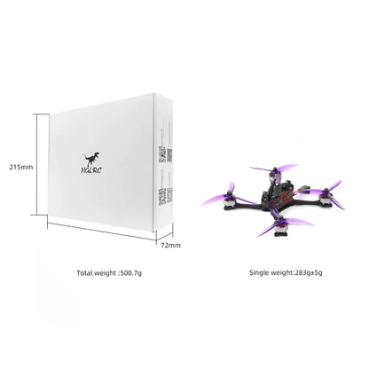 HGLRC Wind5 Lite V2 5inch Racing Quadcopter FPV Drone