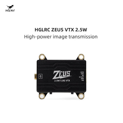 HGLRC ZEUS VTX 2,5 W High Power 5,8G Bild Übertragung Einstellbare Leistung