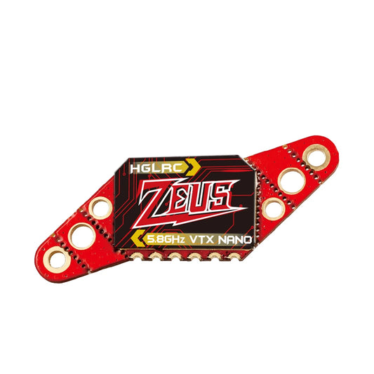 HGLRC Zeus nano VTX 350mW FPV 5.8G 2.4g 40 canales
