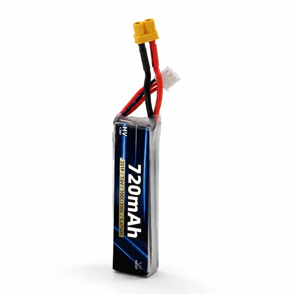 HGLRC 2S 720mAh - 4S 850mAh Power Lithium-ion Battery, High Discharge Rate LIHV-LIPO Battery for RC FPV Racing Drone_5
