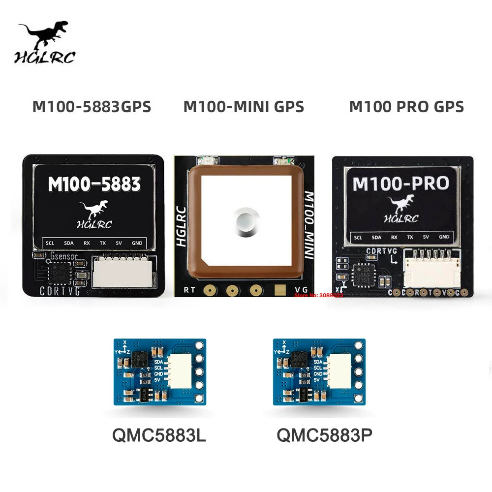 HGLRC M100-5883 GPS/M100-PRO GPS /M100 MINI GPS QMC5883P QMC5883L GPS